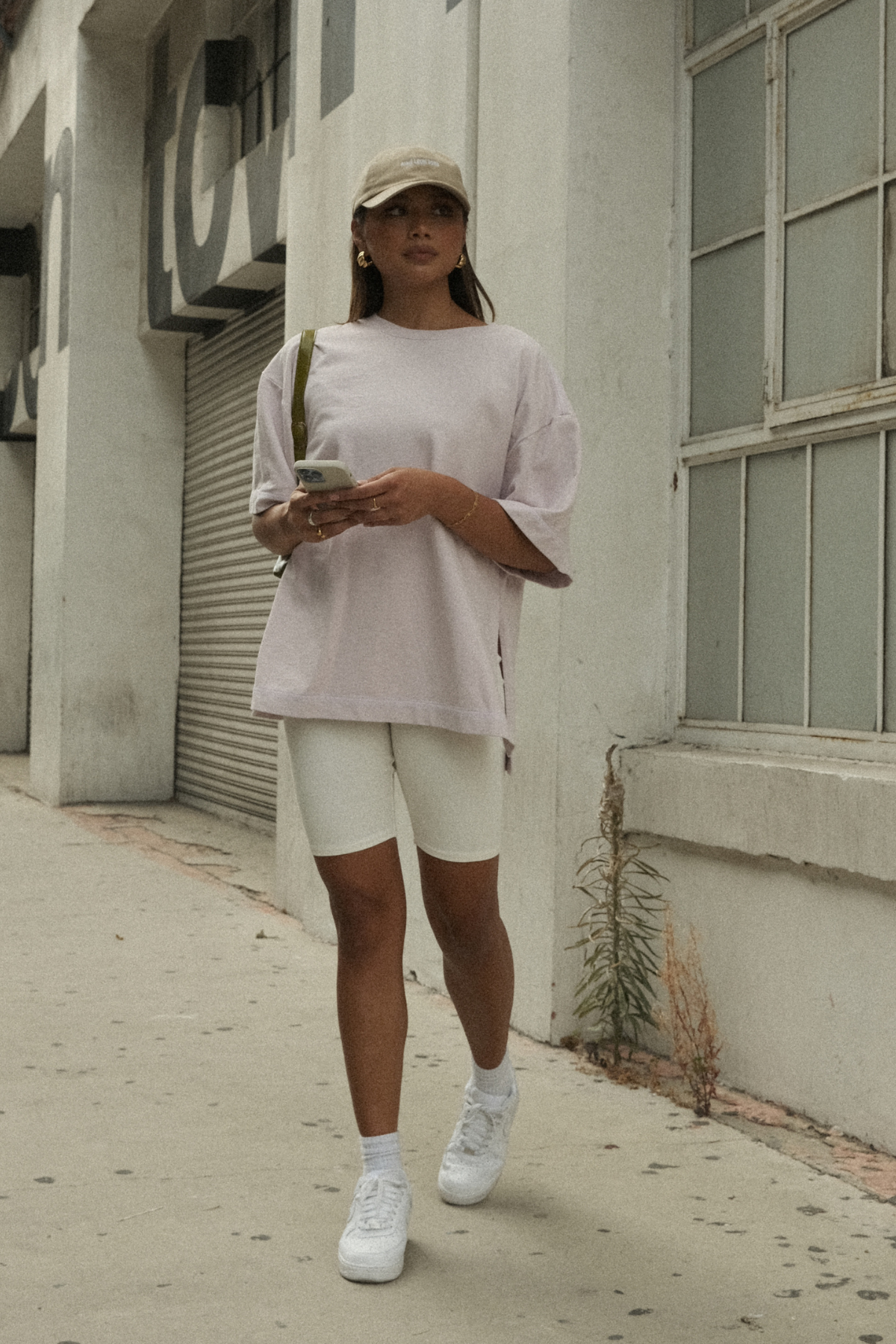 Ribbed Biker Shorts