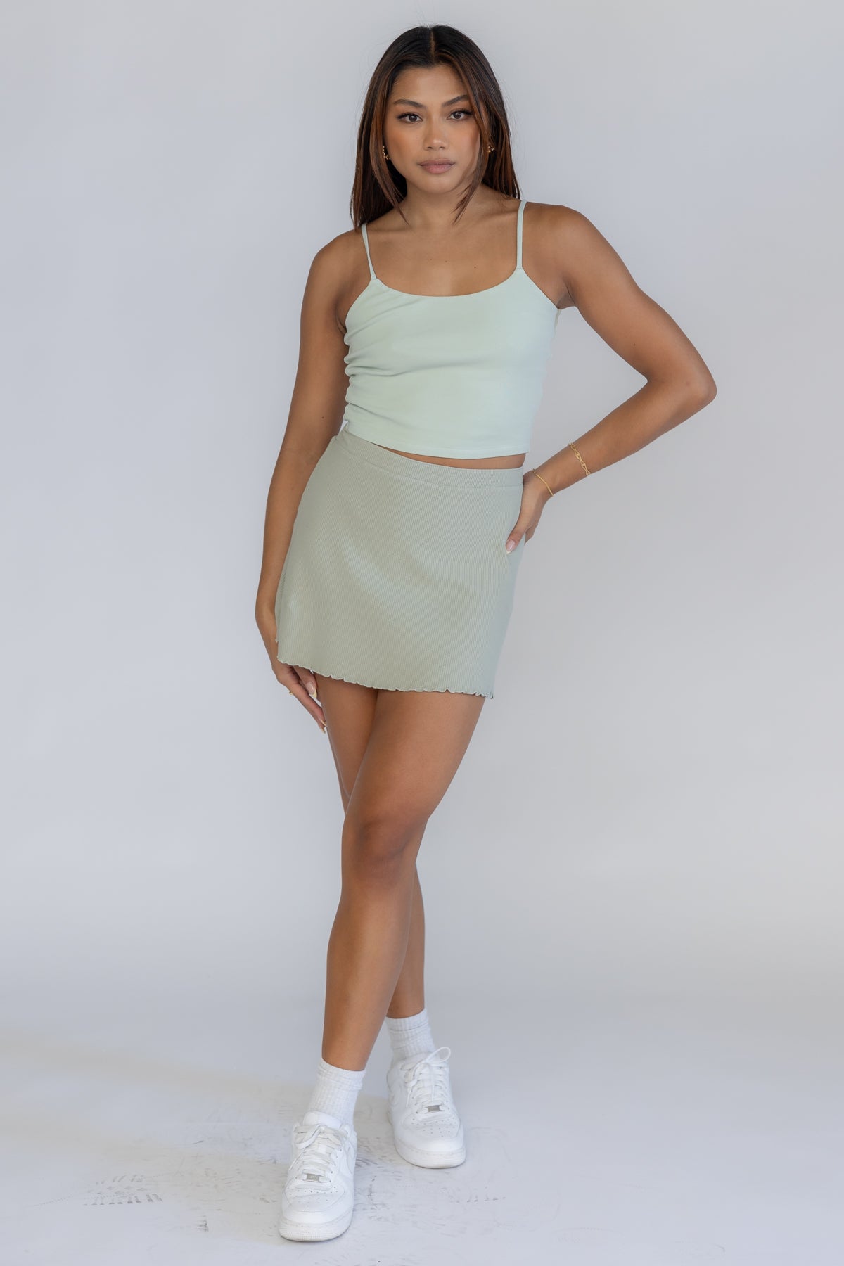 Waffle Tennis Skirt