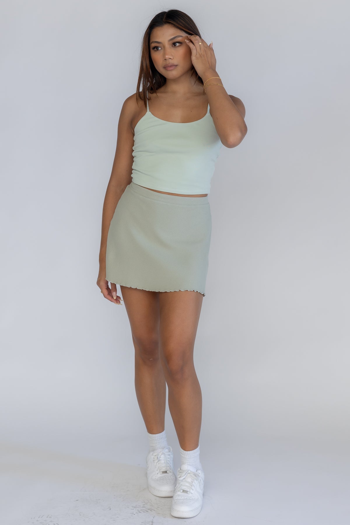 Waffle Tennis Skirt