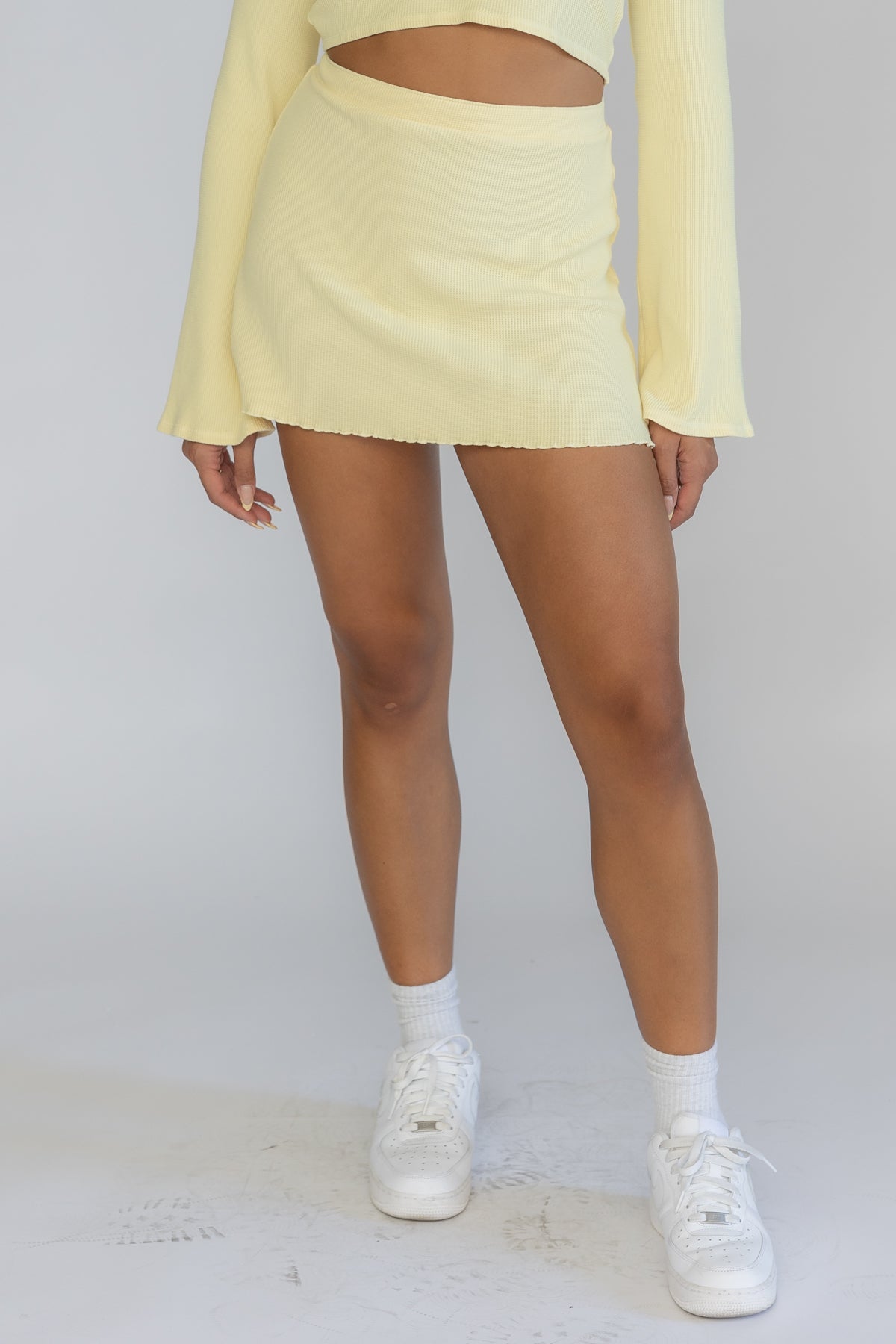 Waffle Tennis Skirt