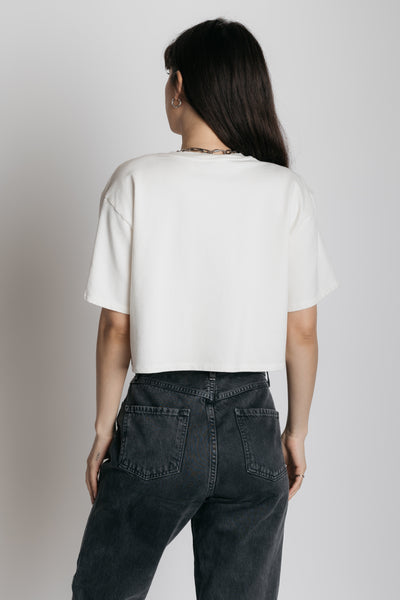 coconut milk boxy tee