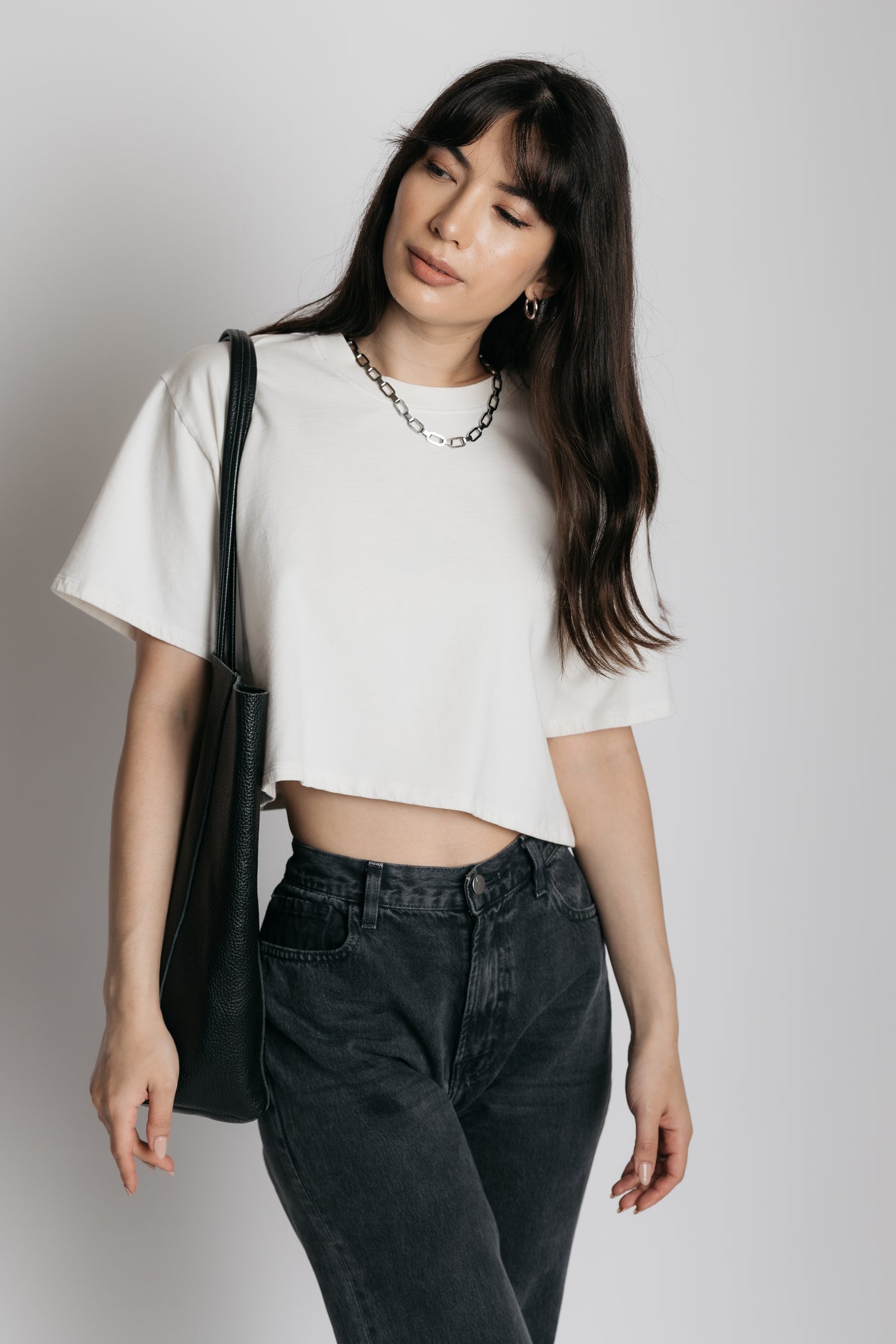coconut milk boxy tee
