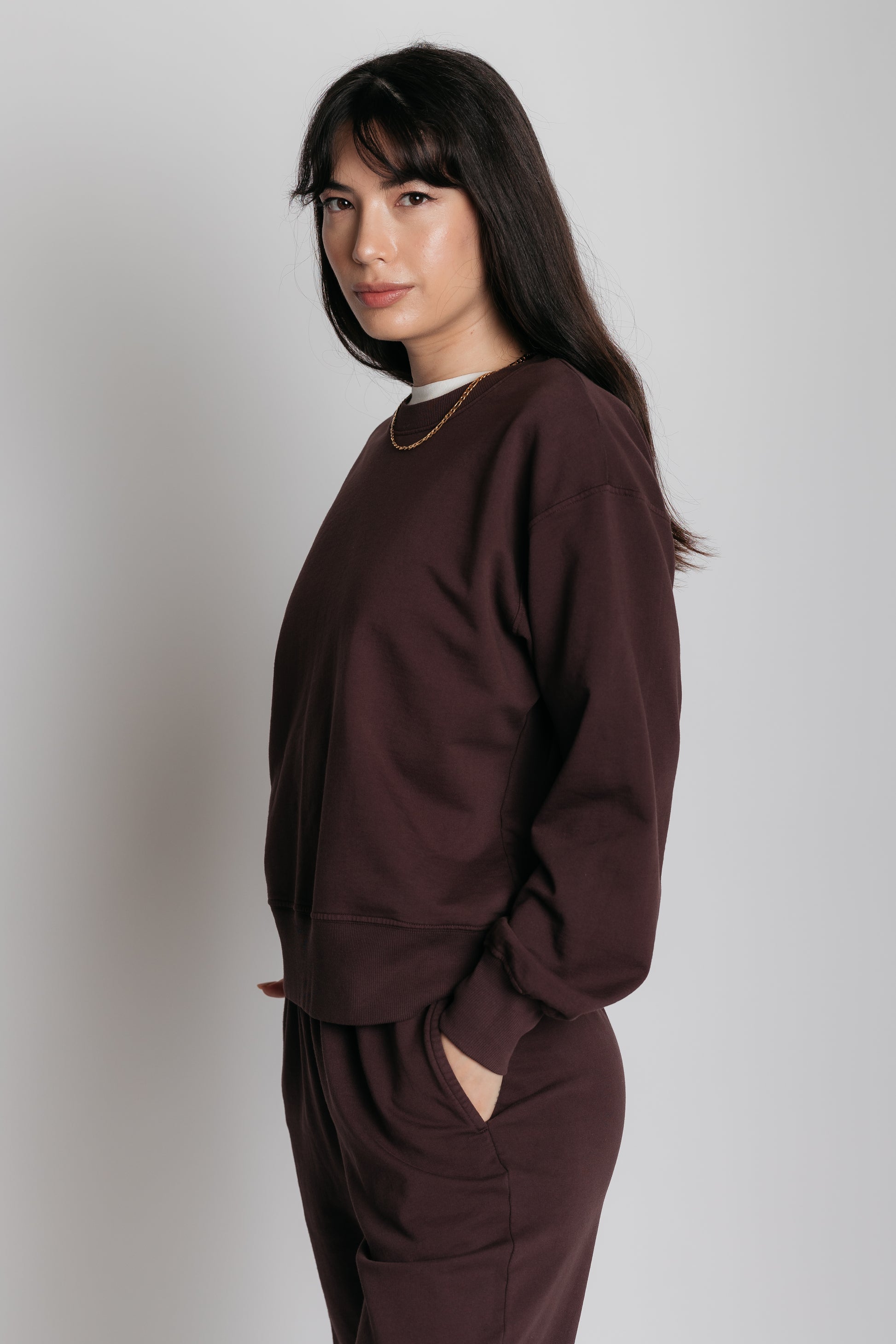 chestnut libris sweater