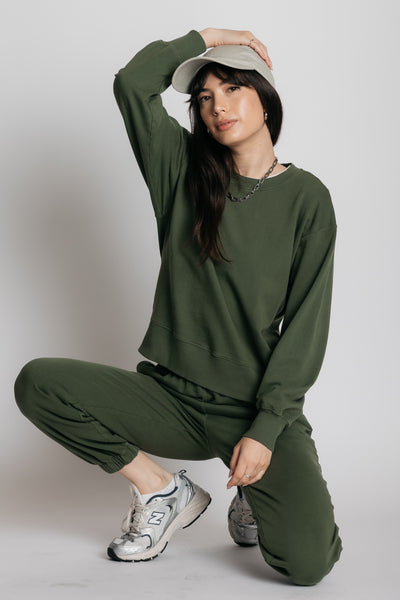olive libris sweater