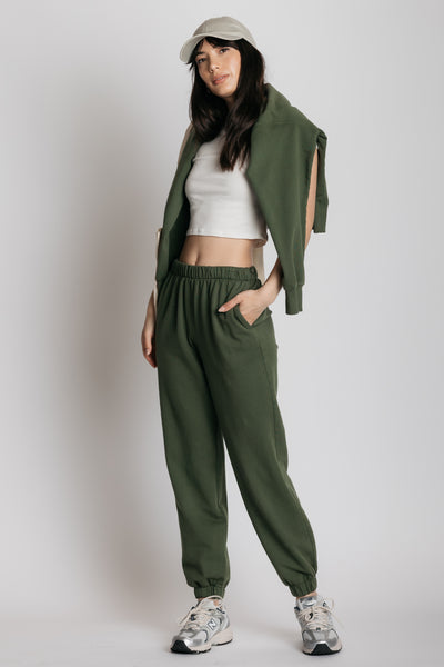 olive catalog sweatpants