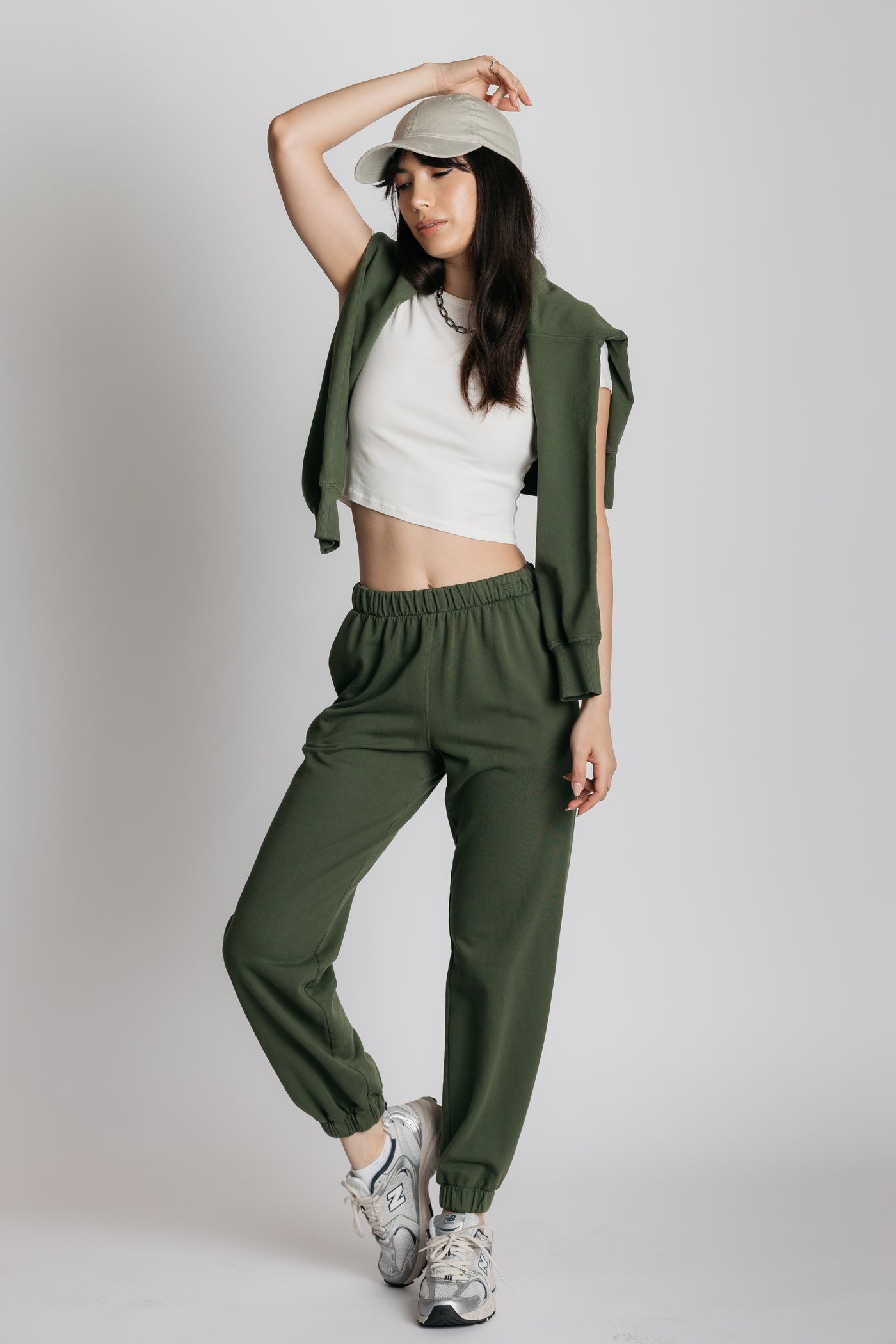 olive catalog sweatpants