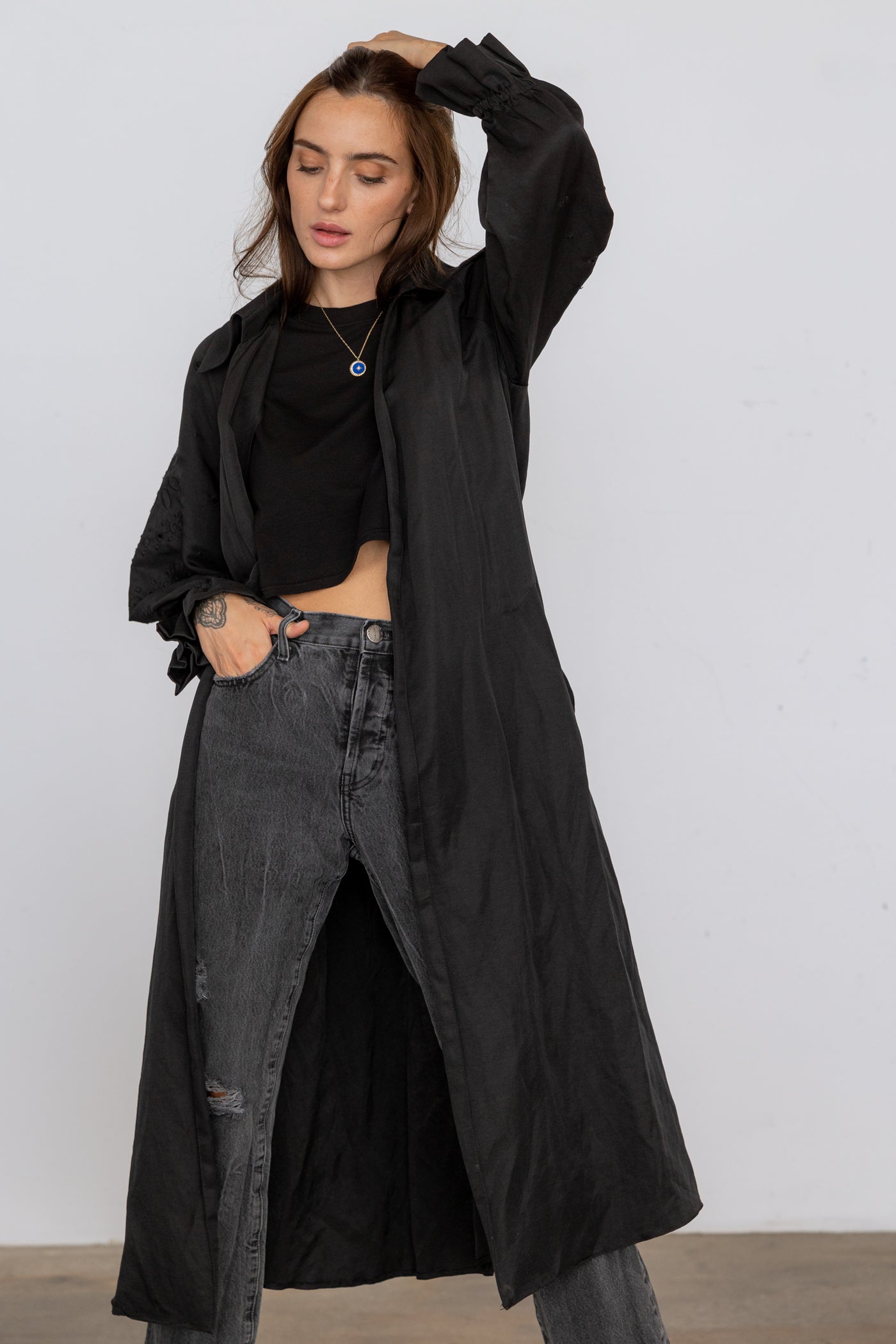 Jersey Boxy Crop Tee