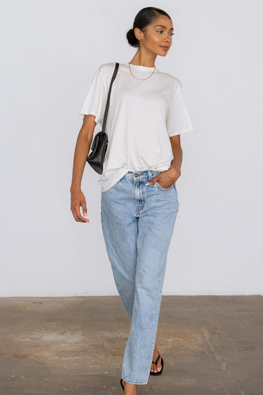 Jersey Boxy Boyfriend Tee